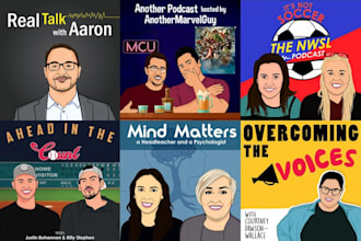 do professional podcast cover art podcast cover podcast artwork and podcast logo