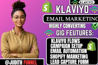 create klaviyo flows shopify website sales marketing kaviyo email marketing