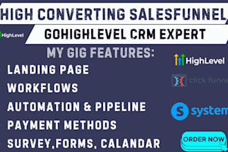 gohighlevel workflow automation funnels go highlevel funnel ghl website expert