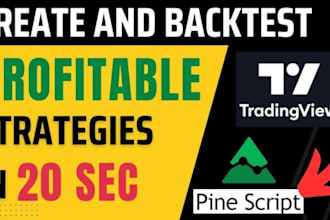 create custom tradingview indicator strategy backtest in pinescript