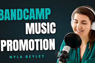 real and organic bandcamp, spotify music promotion, increased streams