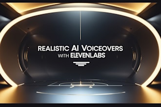 create realistic ai voiceovers and text to speech with elevenlabs