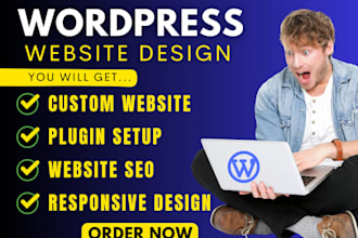 create 3d wordpress website, SEO and speed  optimized