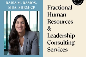 provide strategic HR advice and leadership consulting