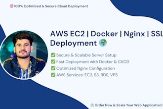 do aws ec2 docker deployment with nginx and ssl
