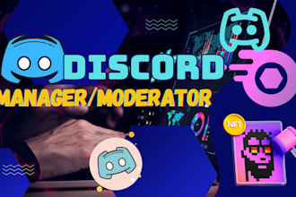 professional discord server manager and moderator