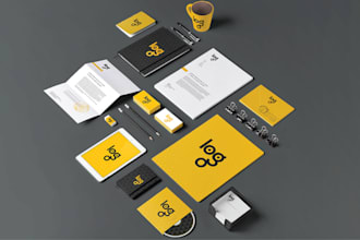 design a complete luxury brand identity with logo and style guide