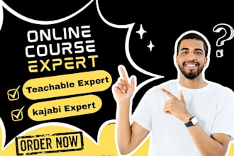 kajabi website, teachable course creation, kajabi online course teachable expert