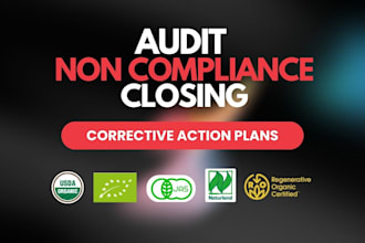 help you respond to usda organic non compliance and corrective actions