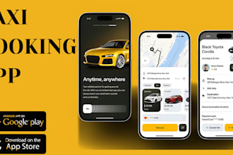 develop taxi booking app taxi booking website uber clone app ride sharing app