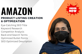 do amazon product listing SEO optimization, amazon listing creation