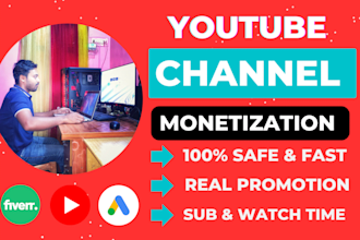 be perfectly channel promotion for youtube monetization