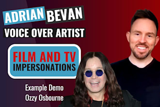 do celebrity voice impressions and character impersonations