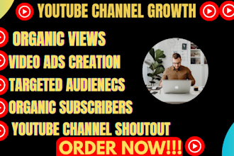 promote your youtube music video channel organically and shoutout to 5k audience