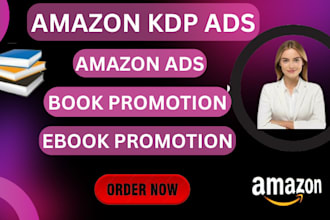 run amazon kdp ads for your book promotion ebook marketing advertising
