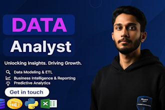 do data analytics, visualization, power bi, looker KPI dashboard as data analyst
