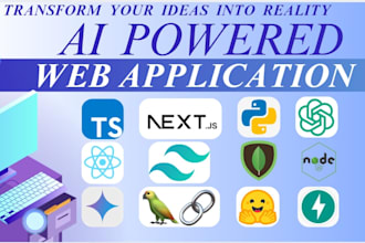 develop ai application with open ai, langchain, gemini, nextjs, fastapi