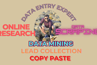 do data scraping and data mining
