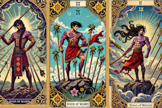 illustrate tarot cards tarot reading oracle cards zodiac psychic reading