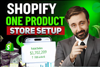create shopify store, shopify dropshipping store, shopify one product store