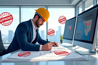review stamp as licensed civil, structural engineer in california and georgia