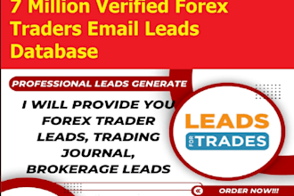 generate forex lead, crypto lead, crypto email list, trading lead, depositor