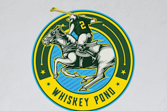 design awesome polo team logo