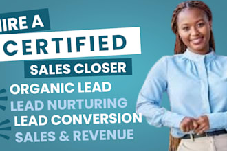 high ticket sales closer sales representative sales closer lead generation