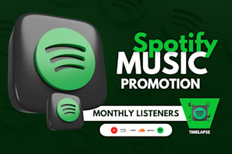 do organic spotify music promotion to organic listeners globally