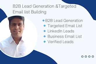 b2b lead generation and targeted email list building