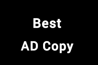 write highly convincing ad copy at the best price to skyrocket your business