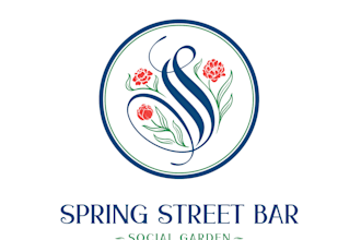 design unique spring street bar logo