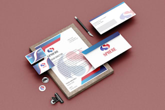 design bussiness card, letterhead and stationary design