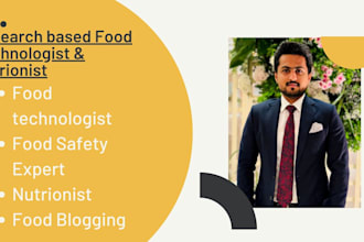 write articles blogs on food, nutrition, food safety and diet
