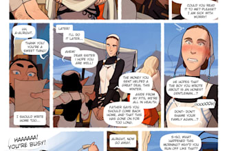 design nsfw comic, comic illustration, furry comic, superhero comic
