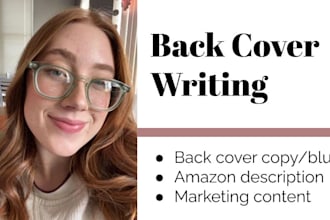 help you write your back cover copy or blurb