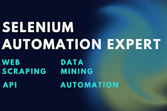 build expert selenium bots for web scraping e automation