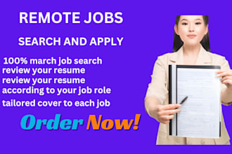 remote job search, job application service, remote work, career support, resume