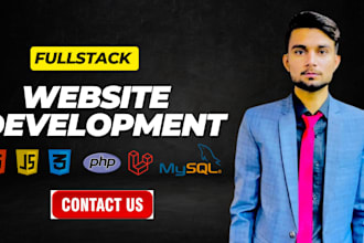 expert PHP laravel developer for custom websites