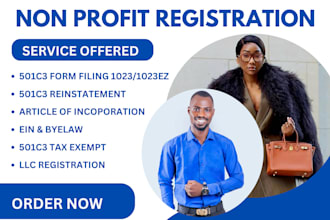 reinstate 501c3 tax exempt, non profit registration, 990, bylaw, 1023 ez, ein