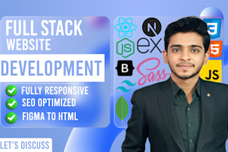 design and develop custom full stack website