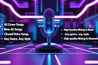 create songs in any genre using your voice clone and lyrics