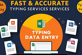 your trusted typist and data entry expert