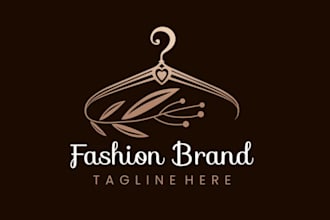 design luxury clothing jewelry fashion business logo