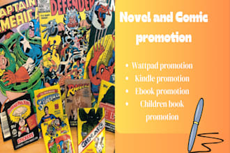 promote webtoon story wattpad, webcomic, webnovel and tapas promotion