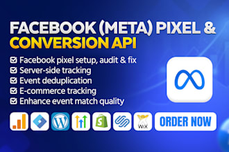 setup meta pixel, conversion API via GTM for accurate data tracking and growth