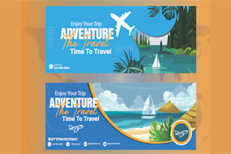 do simply eye catching custom professional banner design