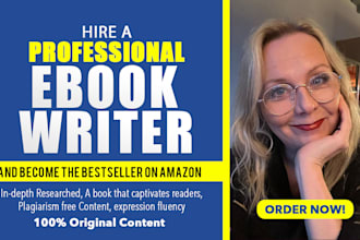 ghostwrite your nonfiction book as your ebook writer