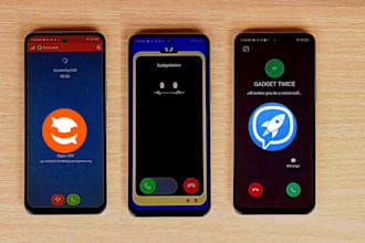 develop linphone app for android and IOS device textnow app textplus app clone
