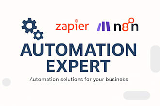 be your zapier, make and n8n automation expert